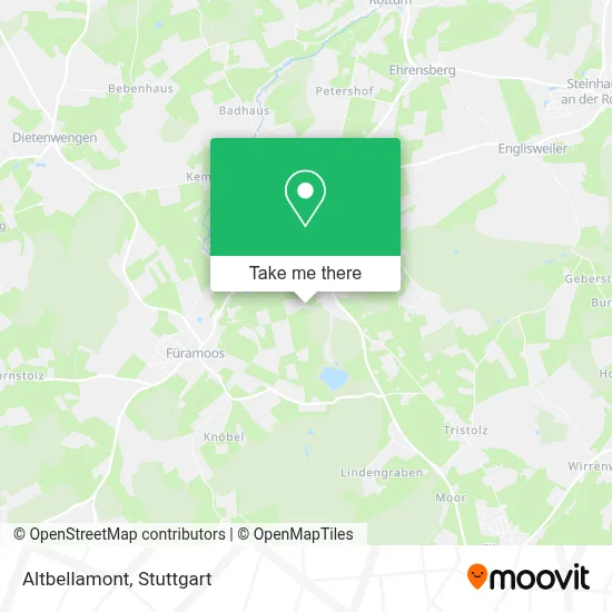 Altbellamont map
