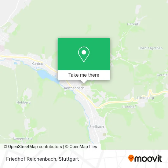 Friedhof Reichenbach map