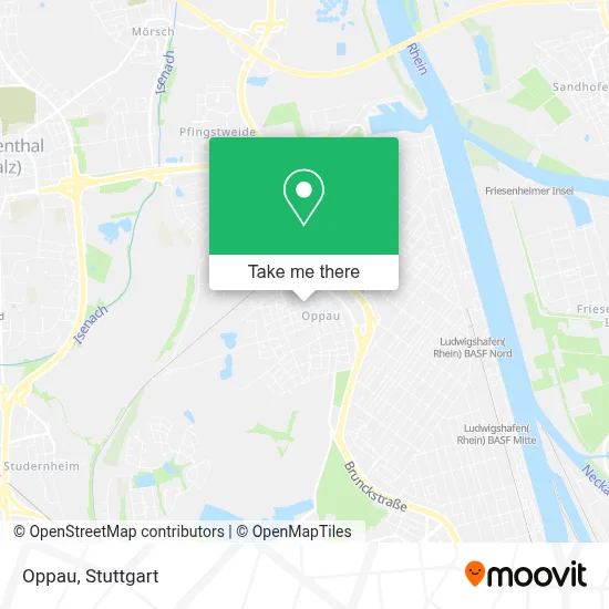 Oppau map