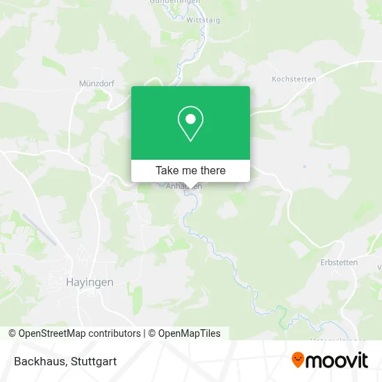 Backhaus map
