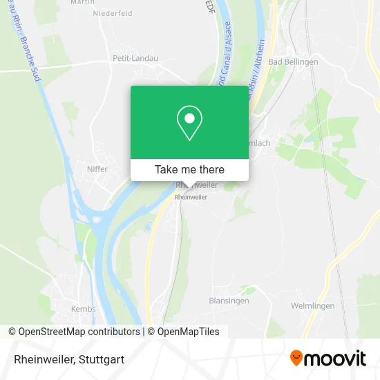 Rheinweiler map