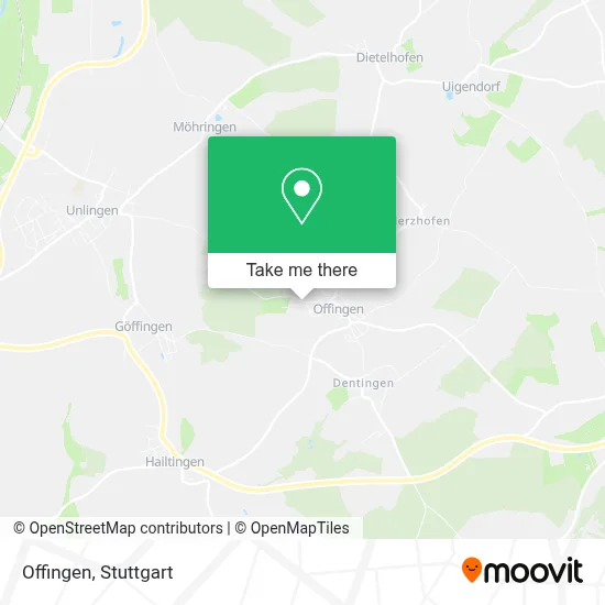 Offingen map