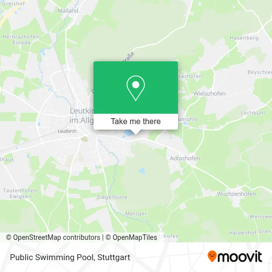 Freibad map