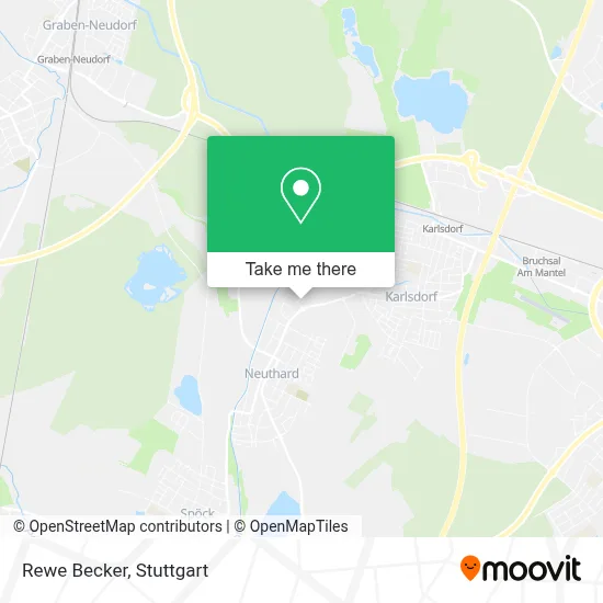 Rewe Becker map