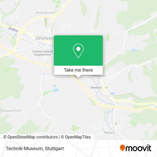 Technik-Museum map