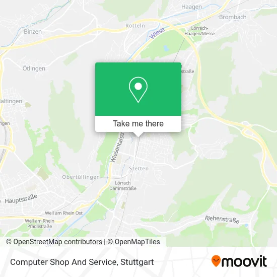 Computer Shop And Service map