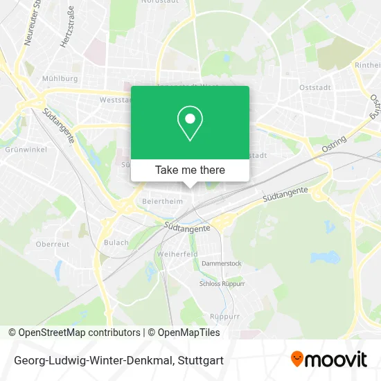 Georg-Ludwig-Winter-Denkmal map