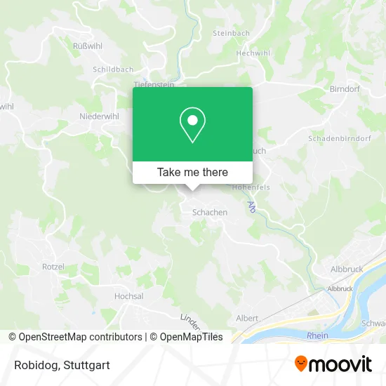 Robidog map