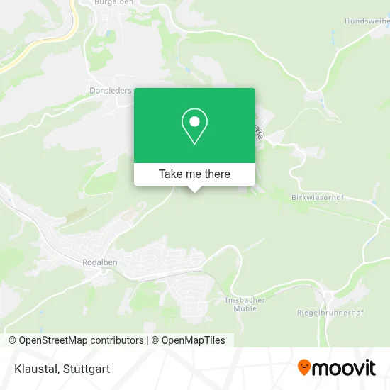 Klaustal map