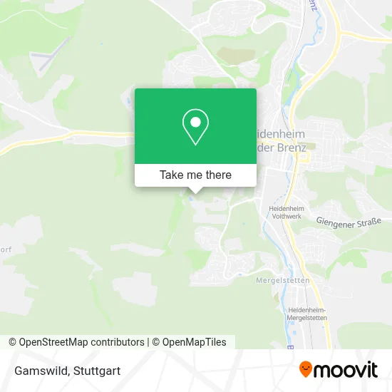 Gamswild map