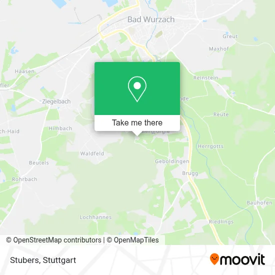 Stubers map