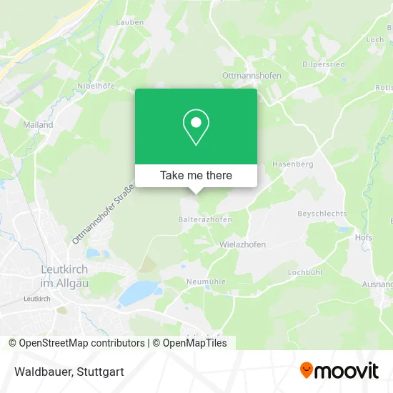 Waldbauer map