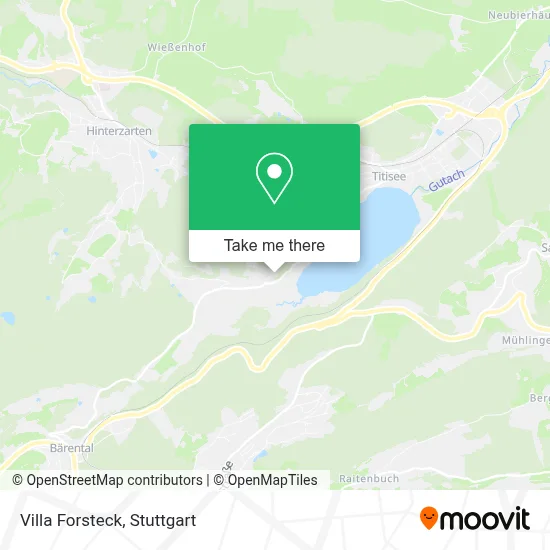 Villa Forsteck map