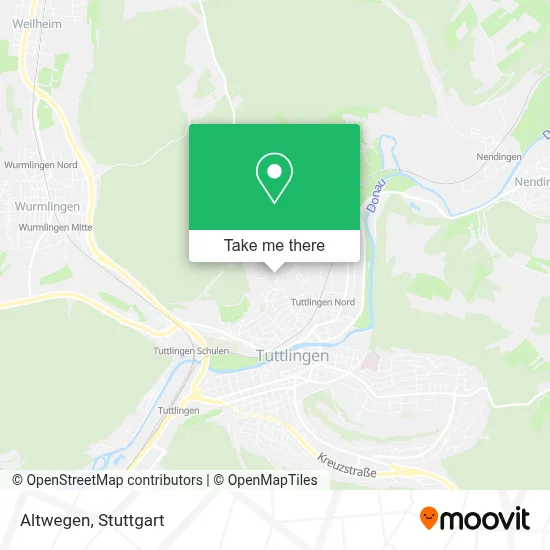 Altwegen map
