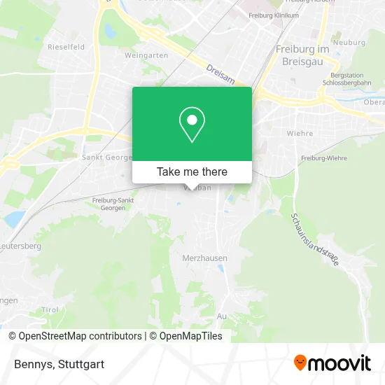 Bennys map