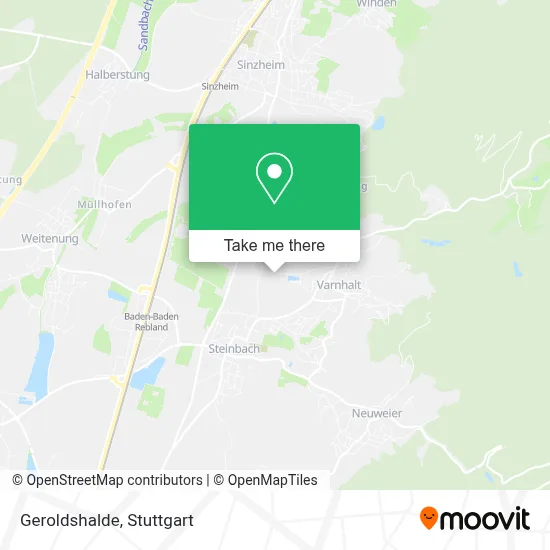 Geroldshalde map