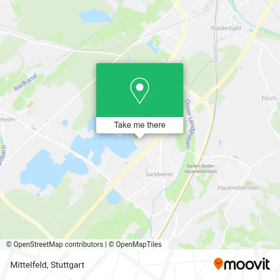 Mittelfeld map