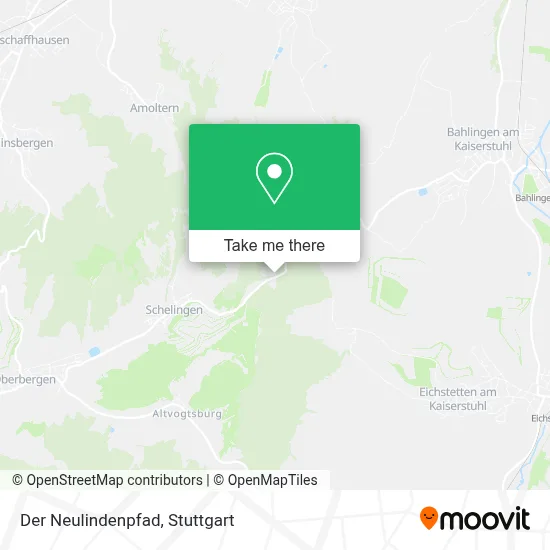 Der Neulindenpfad map