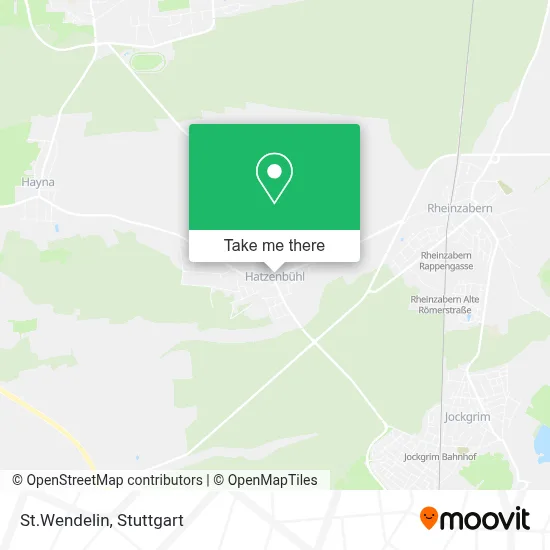 St.Wendelin map