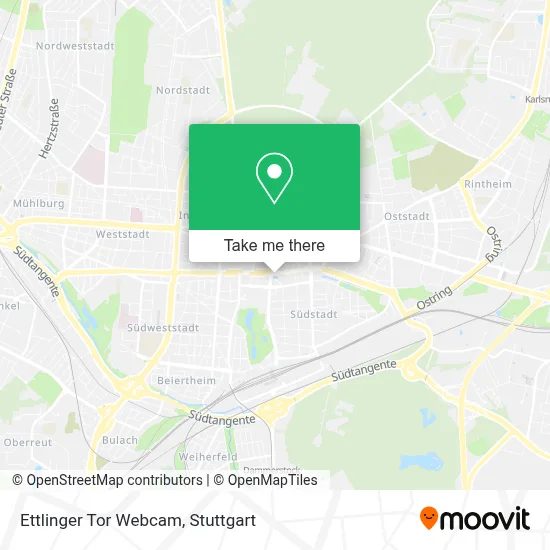 Ettlinger Tor Webcam map