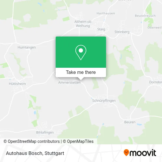 Autohaus Bosch map