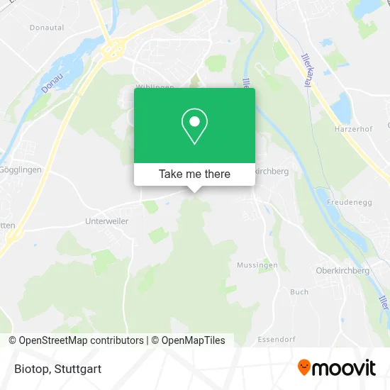 Biotop map