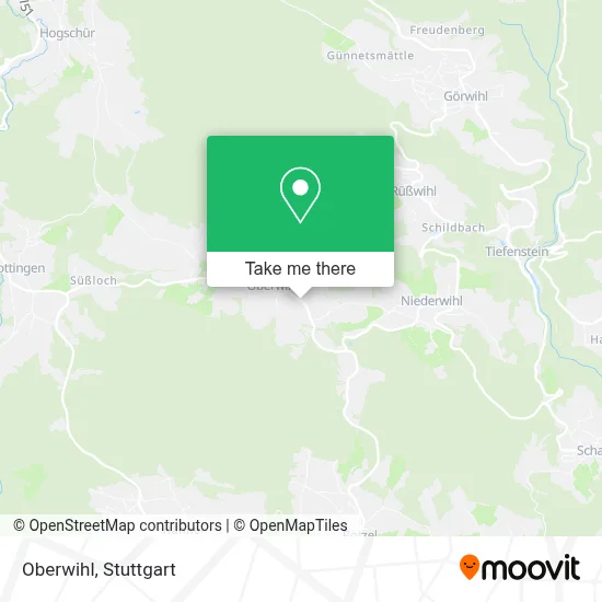Oberwihl map