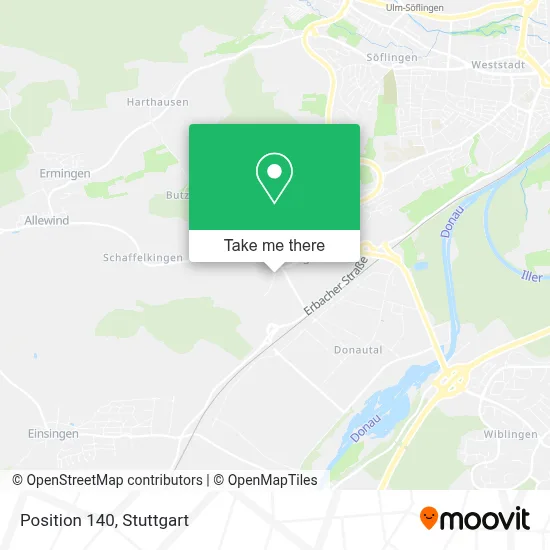 Position 140 map
