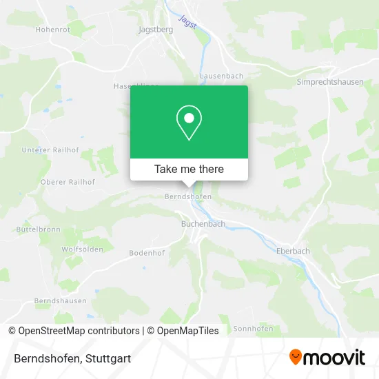 Berndshofen map