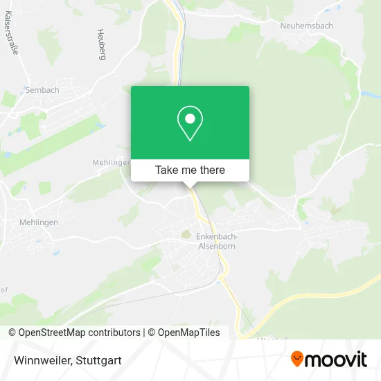 Winnweiler map