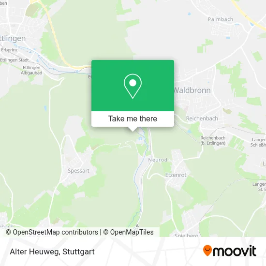 Alter Heuweg map