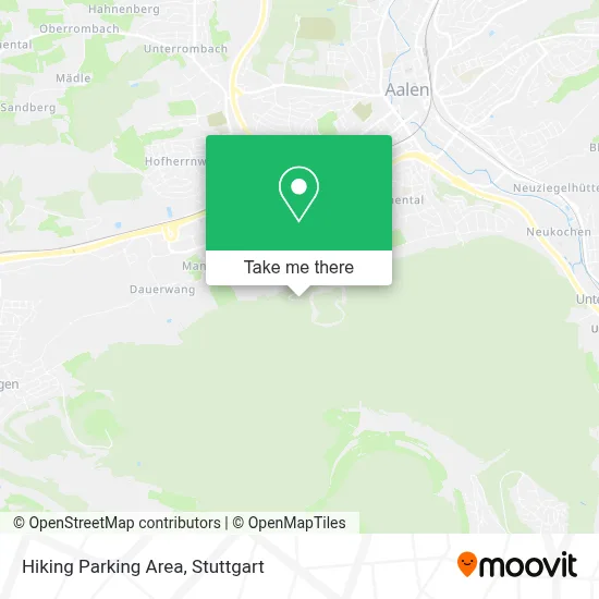 Wanderparkplatz map
