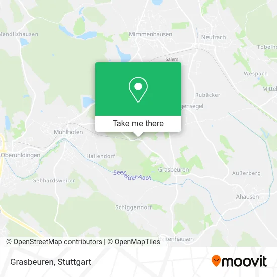 Grasbeuren map