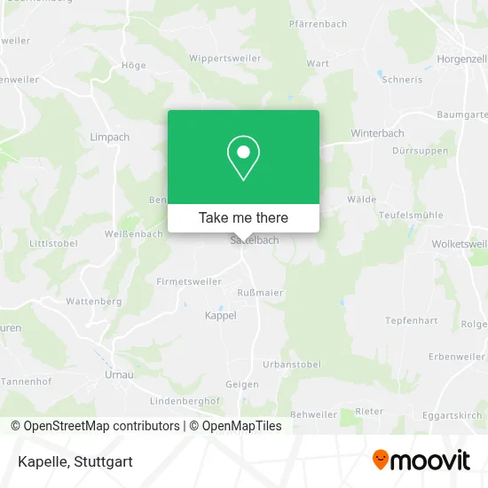Kapelle map