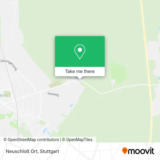 Neuschloß Ort map