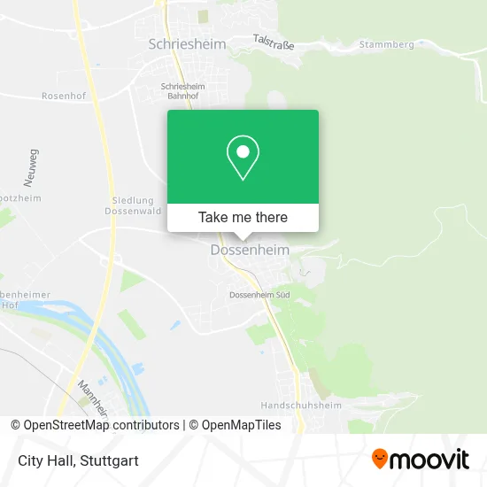 Rathaus map