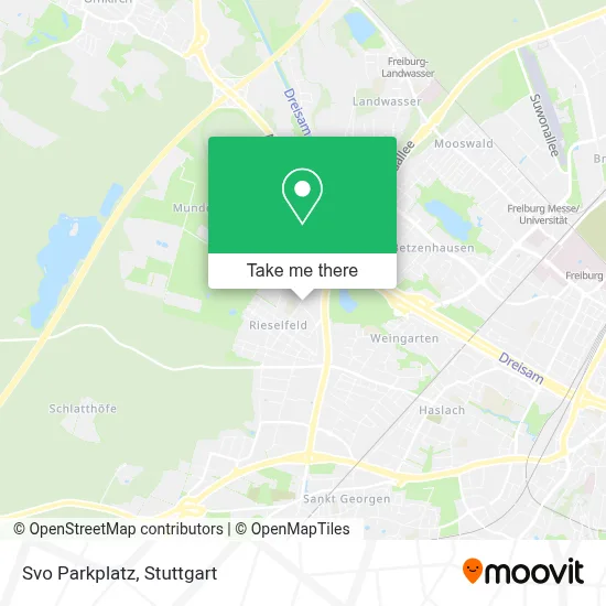 Svo Parkplatz map