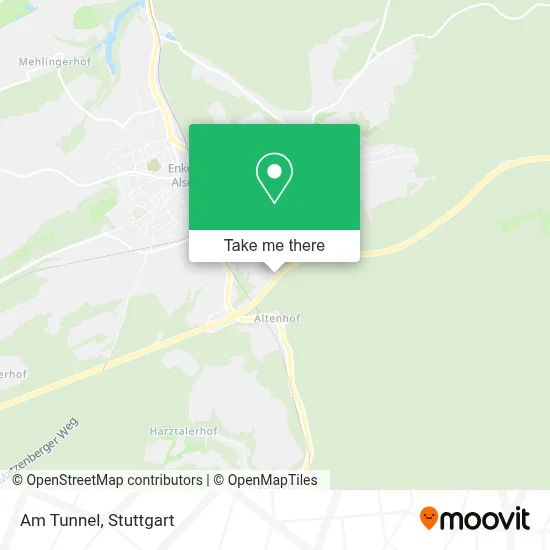 Am Tunnel map