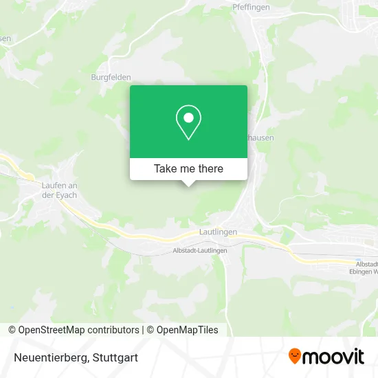 Neuentierberg map