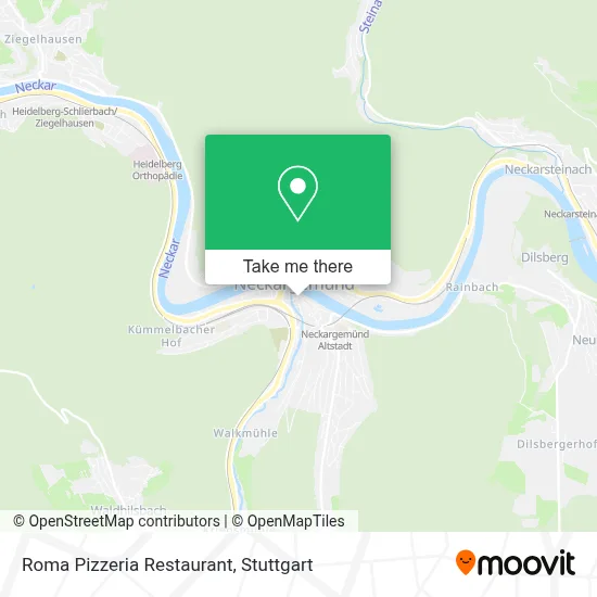 Ristorante Pizzeria Roma map