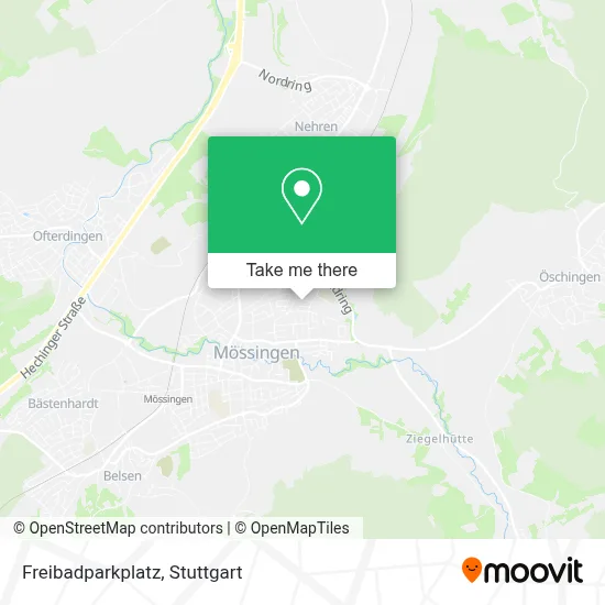Freibadparkplatz map