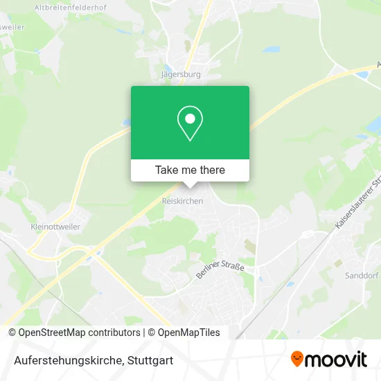 Auferstehungskirche map