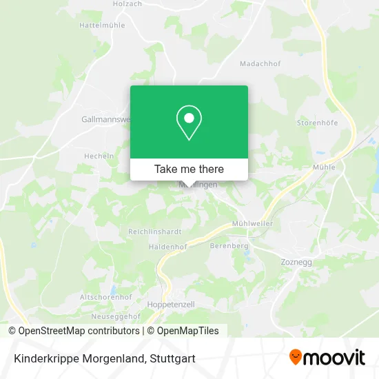 Kinderkrippe Morgenland map
