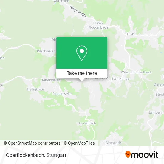 Oberflockenbach map