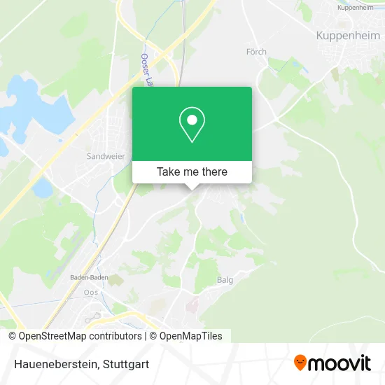 Haueneberstein map