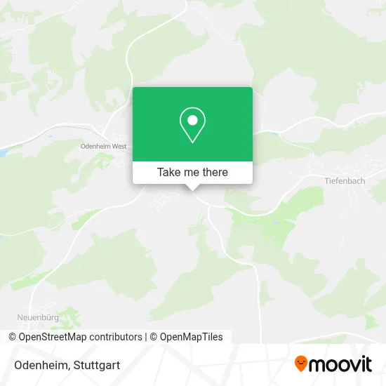 Odenheim map