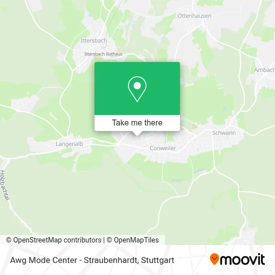 Awg Mode Center - Straubenhardt map
