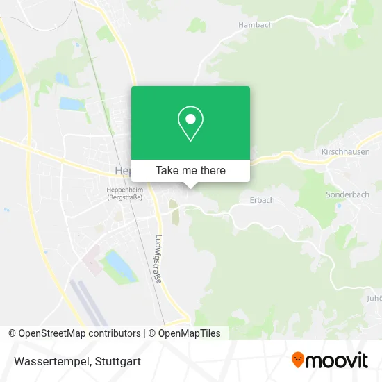 Wassertempel map