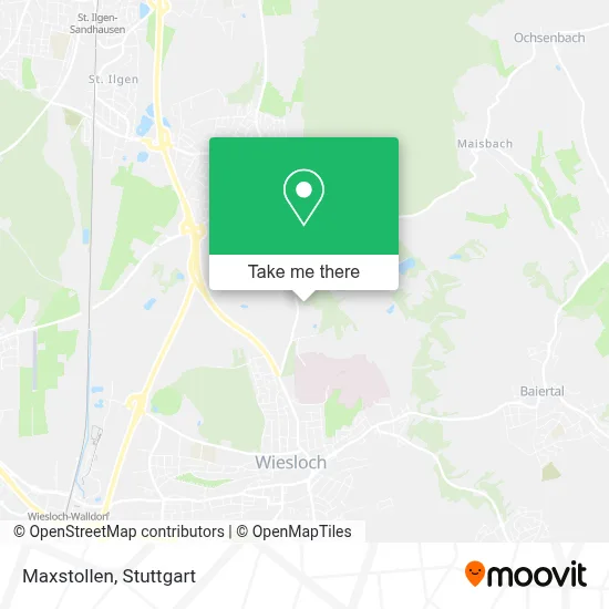 Maxstollen map