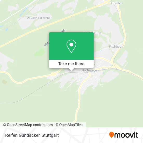 Reifen Gundacker map